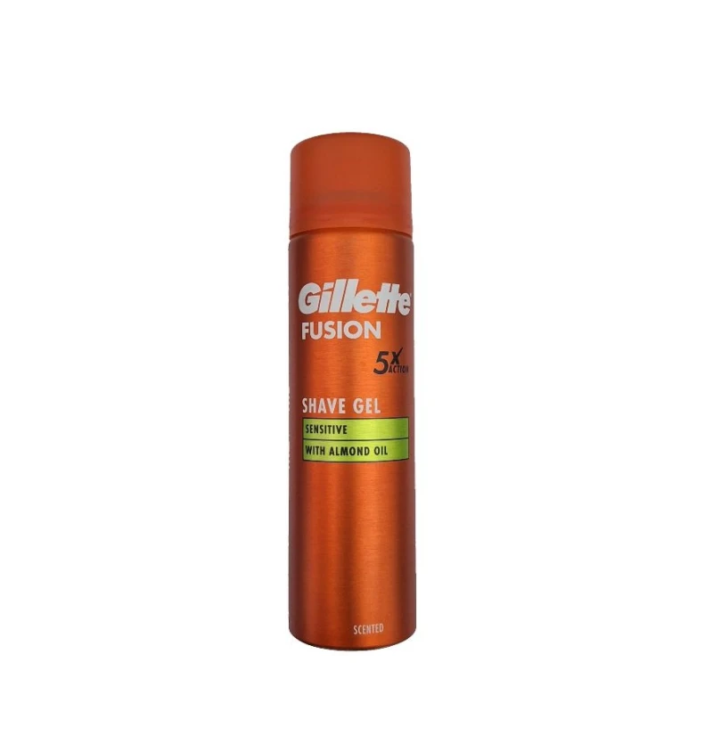 GILLETTE GEL RAS 240ML FUSION SENSITIVE 